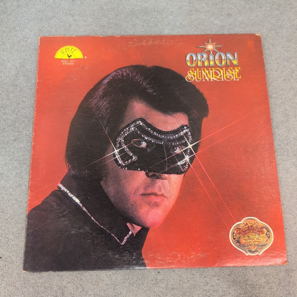Orion Sunrise Gold Vinyl LP Sun Records SUN-1017 Collector Edition 1979 Stereo - Picture 1 of 2